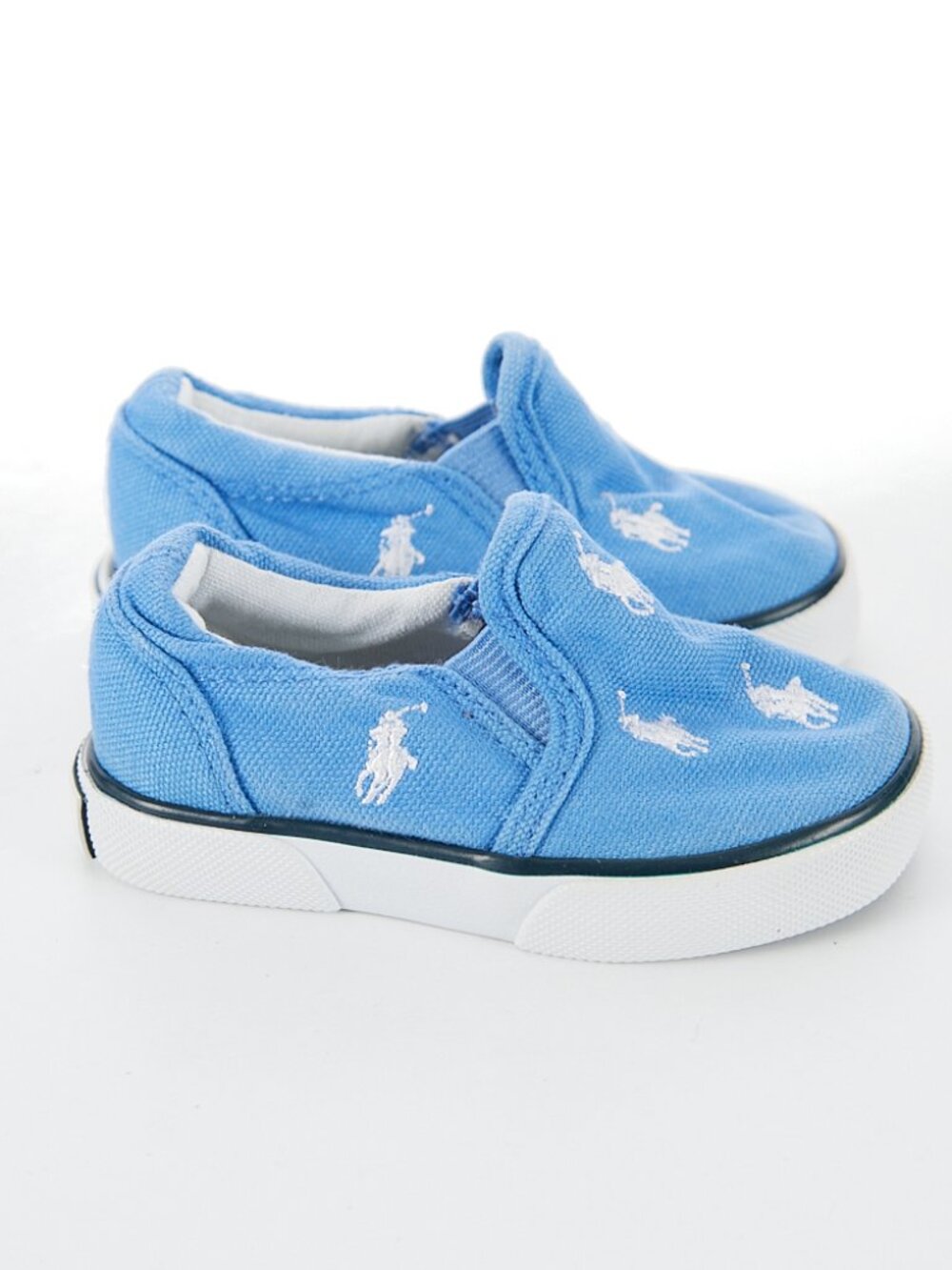 Polo Ralph Lauren Boy's Bal Harbour Repeat Slip On Sneakers Size 4
